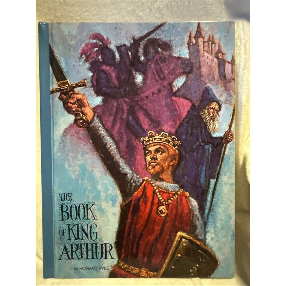 Vintage 1970 The Book of King Arthur Howard by Howard Pyle